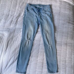These skinny low rise jeans are from Old Navy.